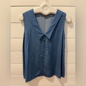 Cherry Bobin Sleeveless Top – Size L